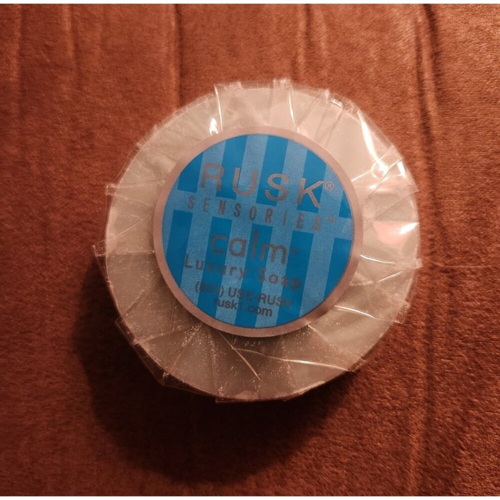 Rusk Sensories Calm Luxury Soap Bar NWT